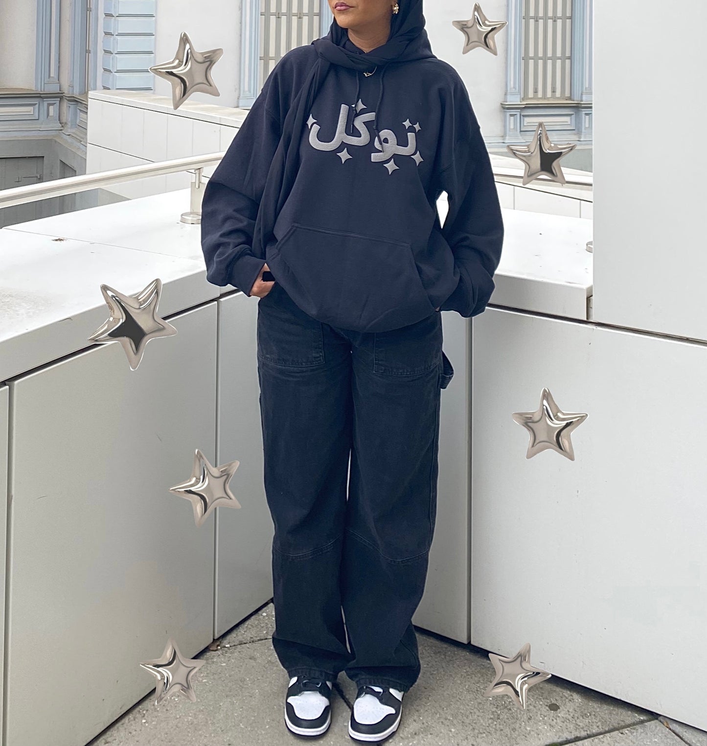 Bemisaal Personalized Oversized Hoodie Unisex ★彡