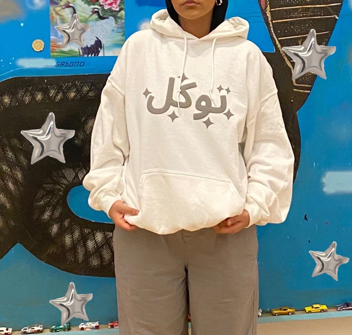 Bemisaal Personalized Oversized Hoodie Unisex ★彡