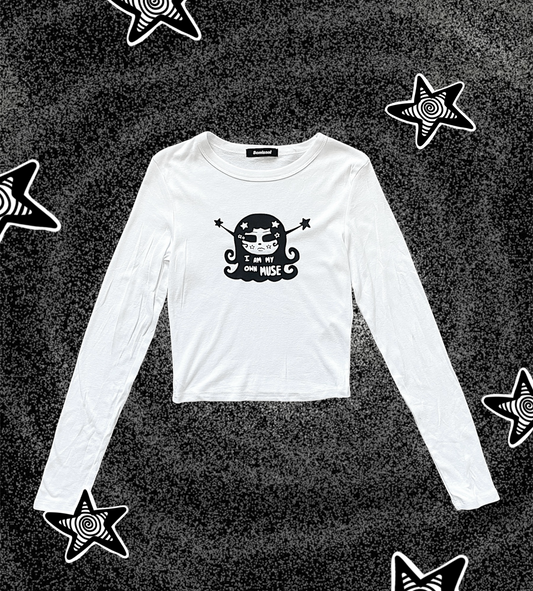 I Am My Own Muse Crop Top
